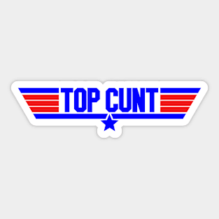 Top Cunt Sticker